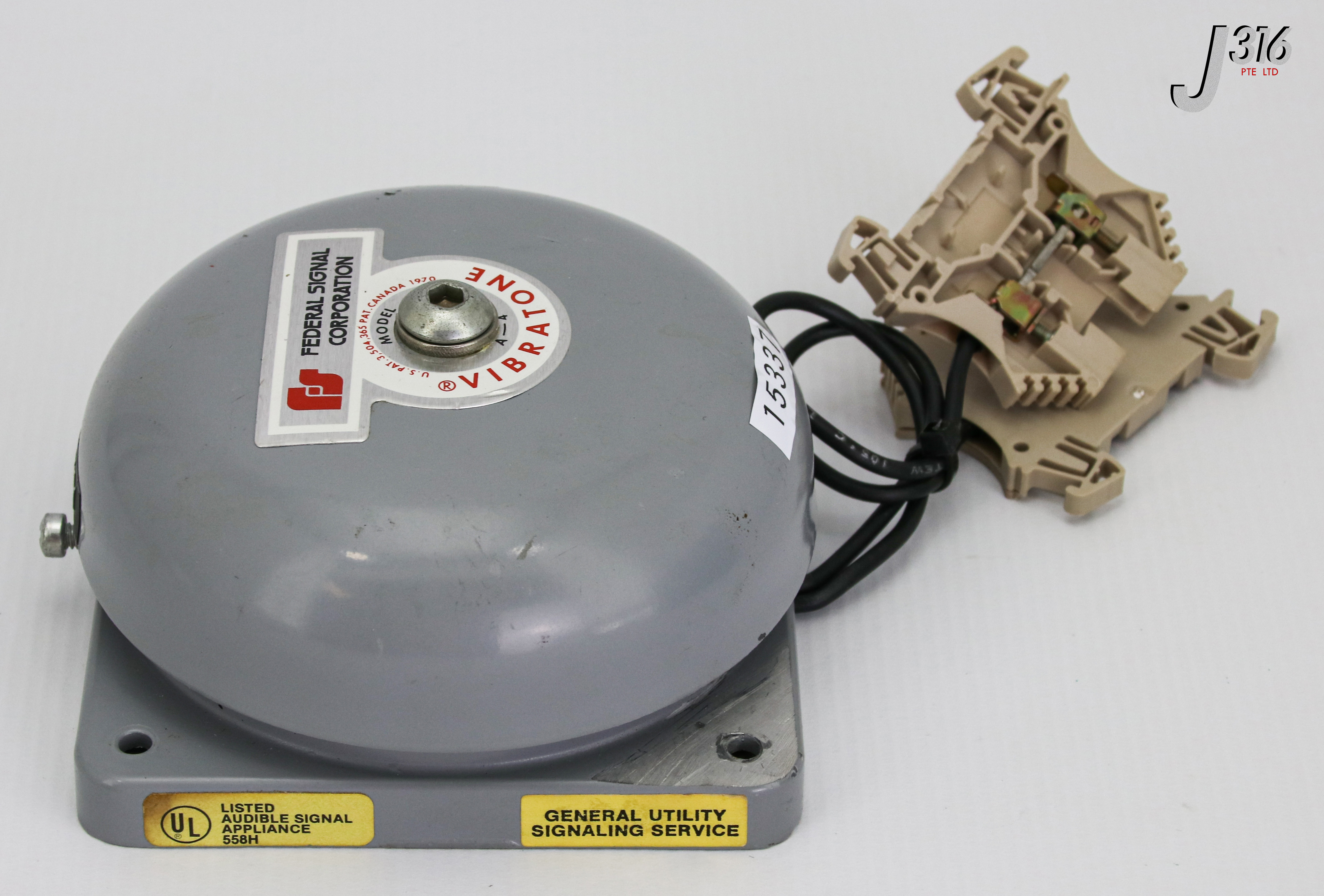seri様 15337 FEDERAL SIGNAL VIBRATONE BELL, 120VAC 500-120-1 | eBay